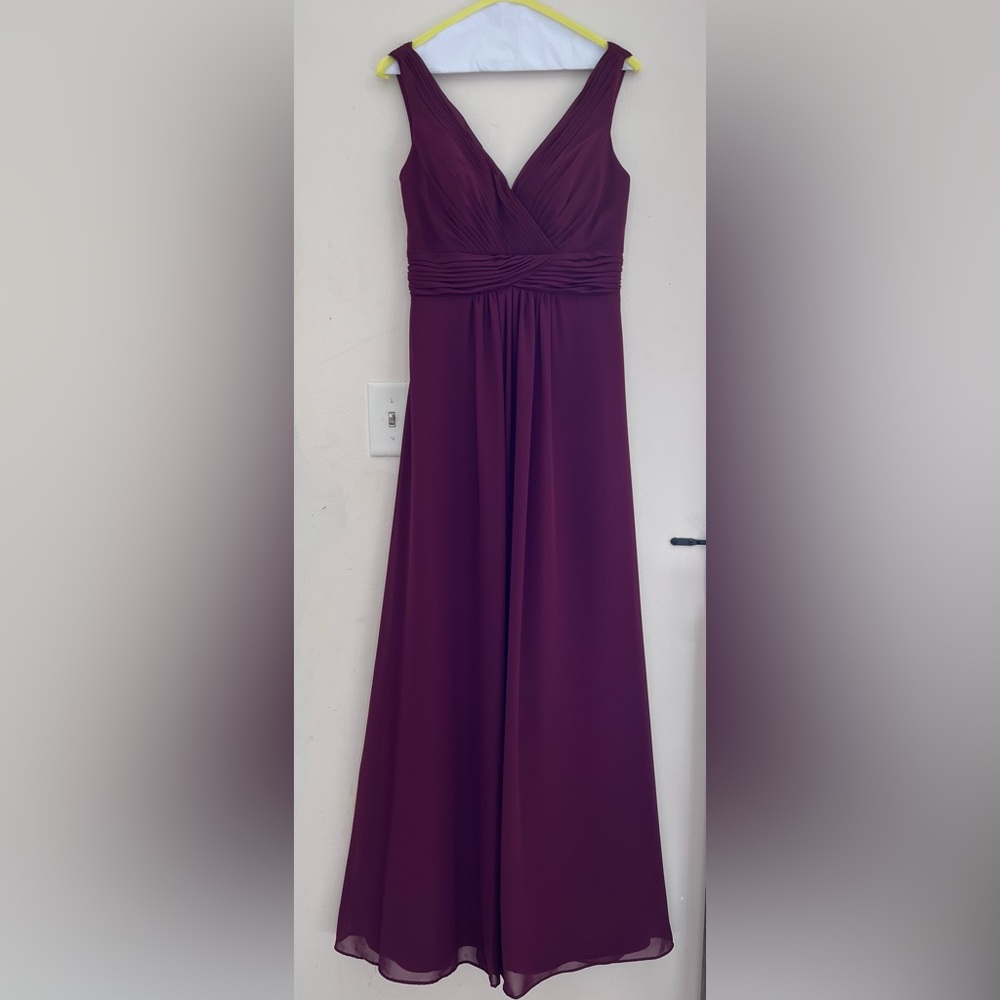 Christina Wu Celebration Bridesmaid Dress Mahogany HX21237
